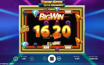 Ontdek Twin Spin Megaways als nieuw spel van Netent