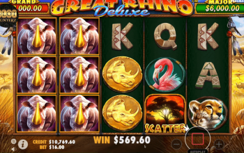 Pragmatic Play bracht Great Rhino Deluxe uit met 20 winlijnen!
