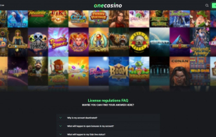 One Casino Website